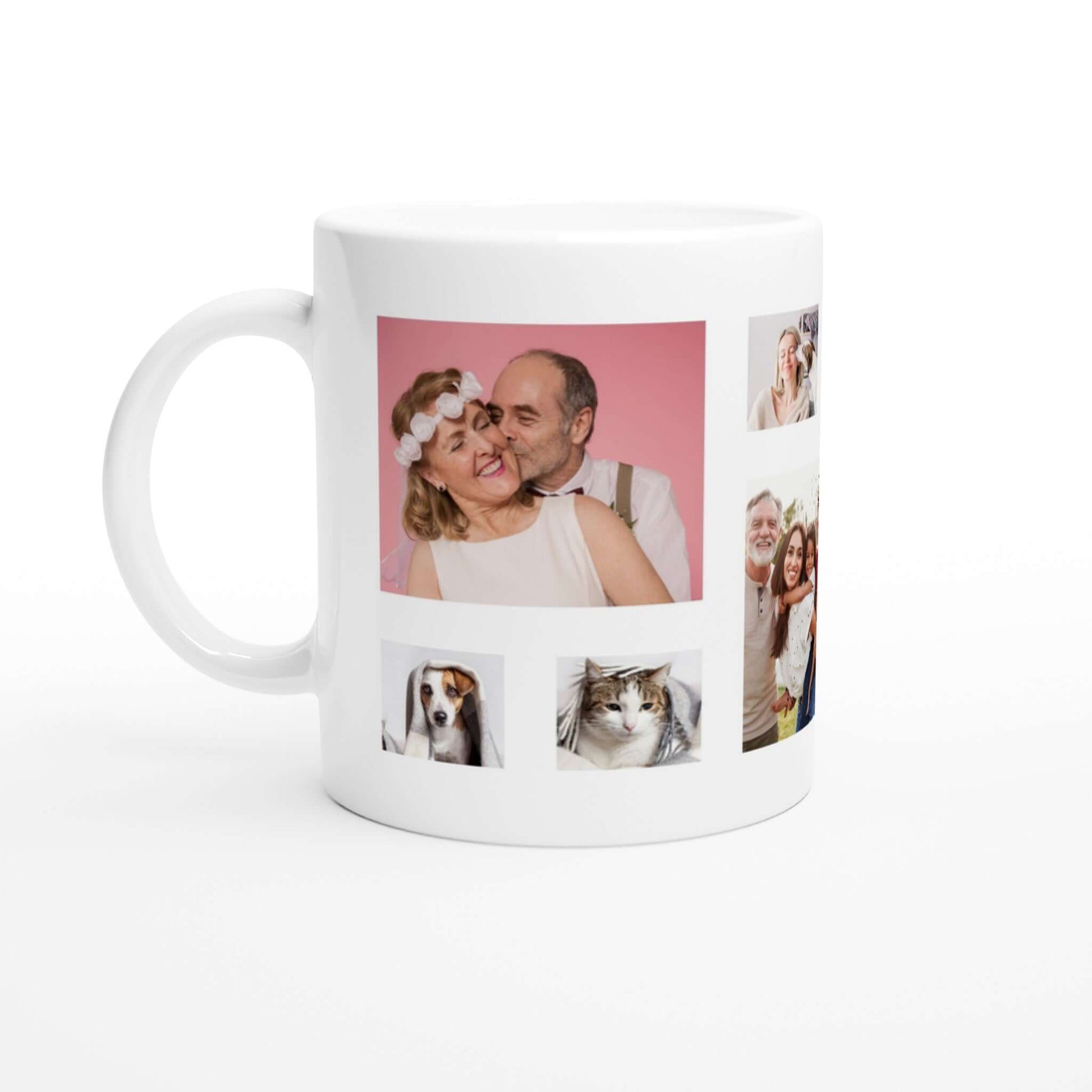 Personalised Mug - Nine Photo Collage Upload