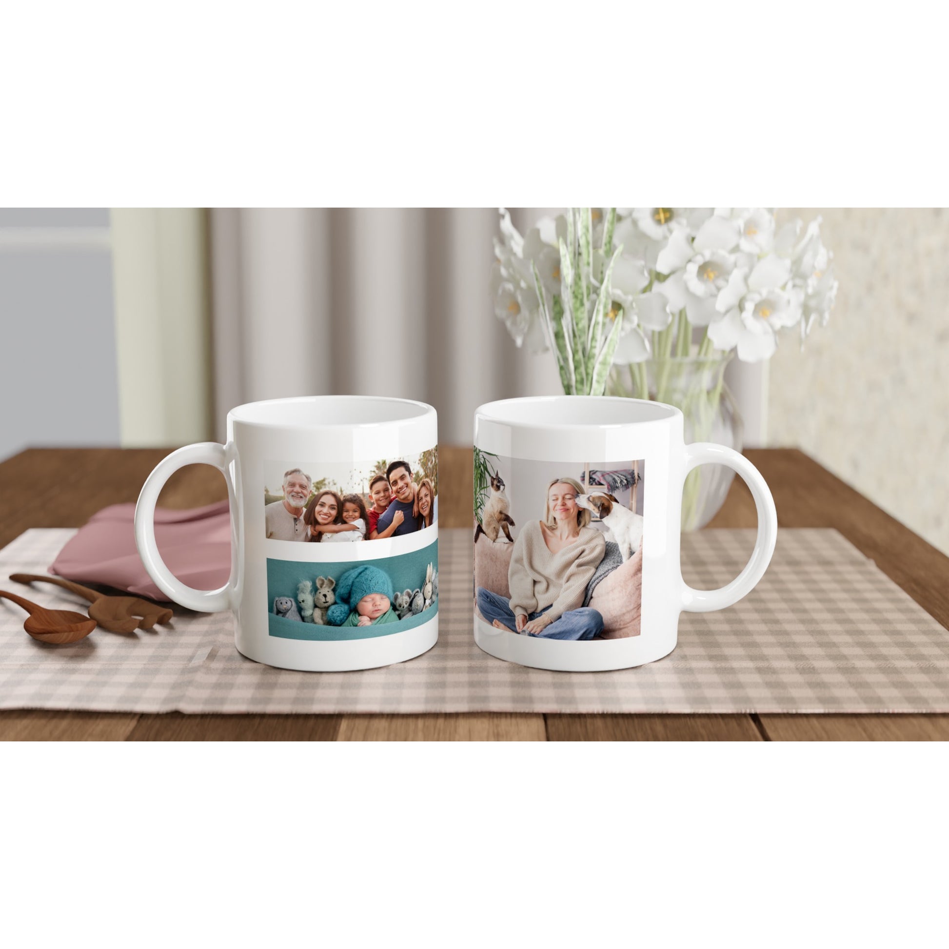 Personalised Mug - Three Photo Upload