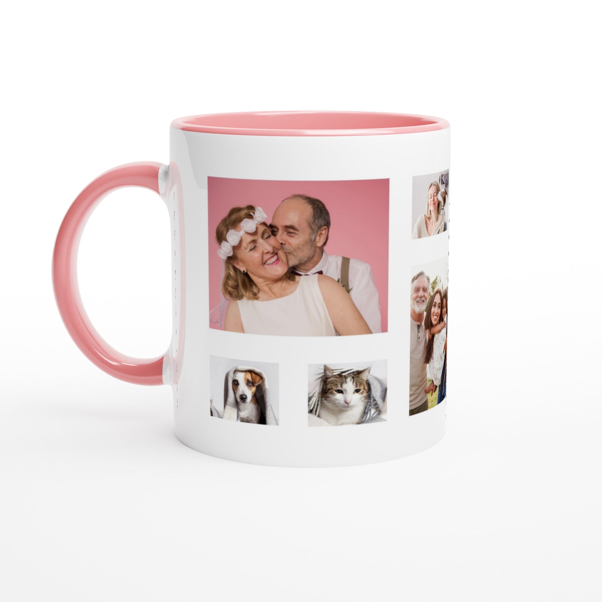 Personalised Mug - Two Photo Upload with Custom Text