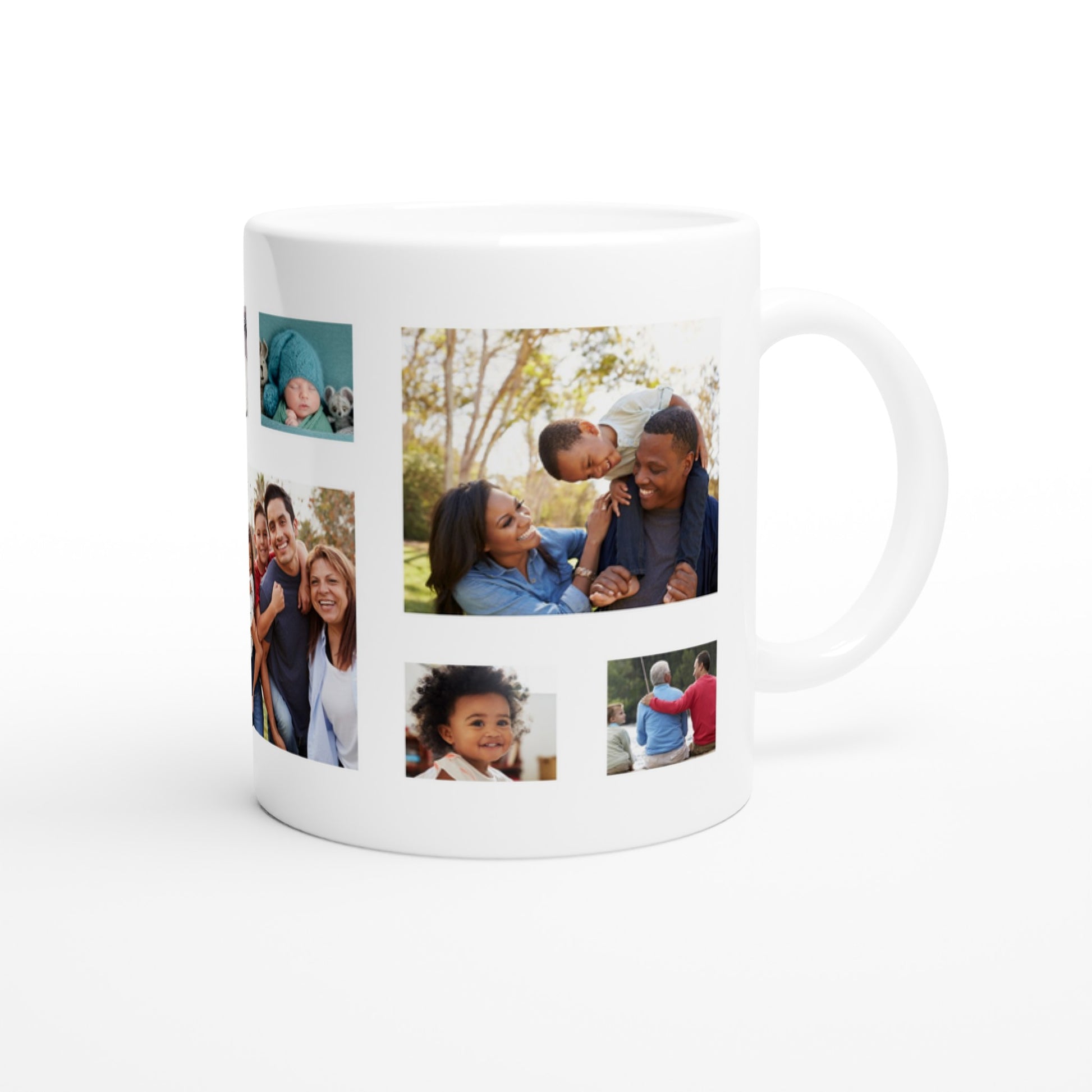 Personalised Mug - Nine Photo Collage Upload