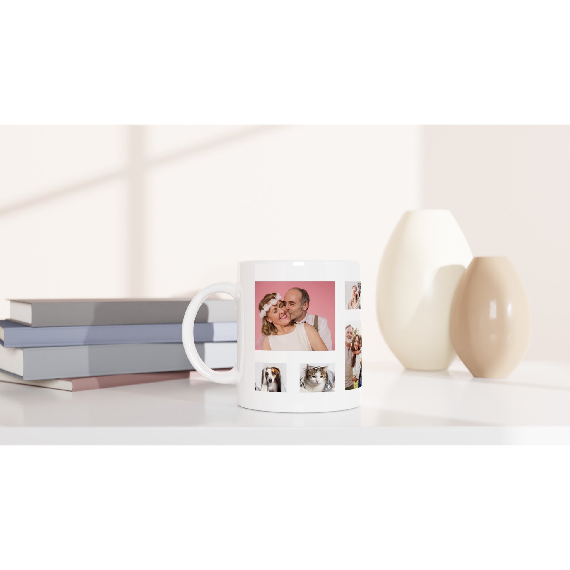 Personalised Mug - Nine Photo Collage Upload