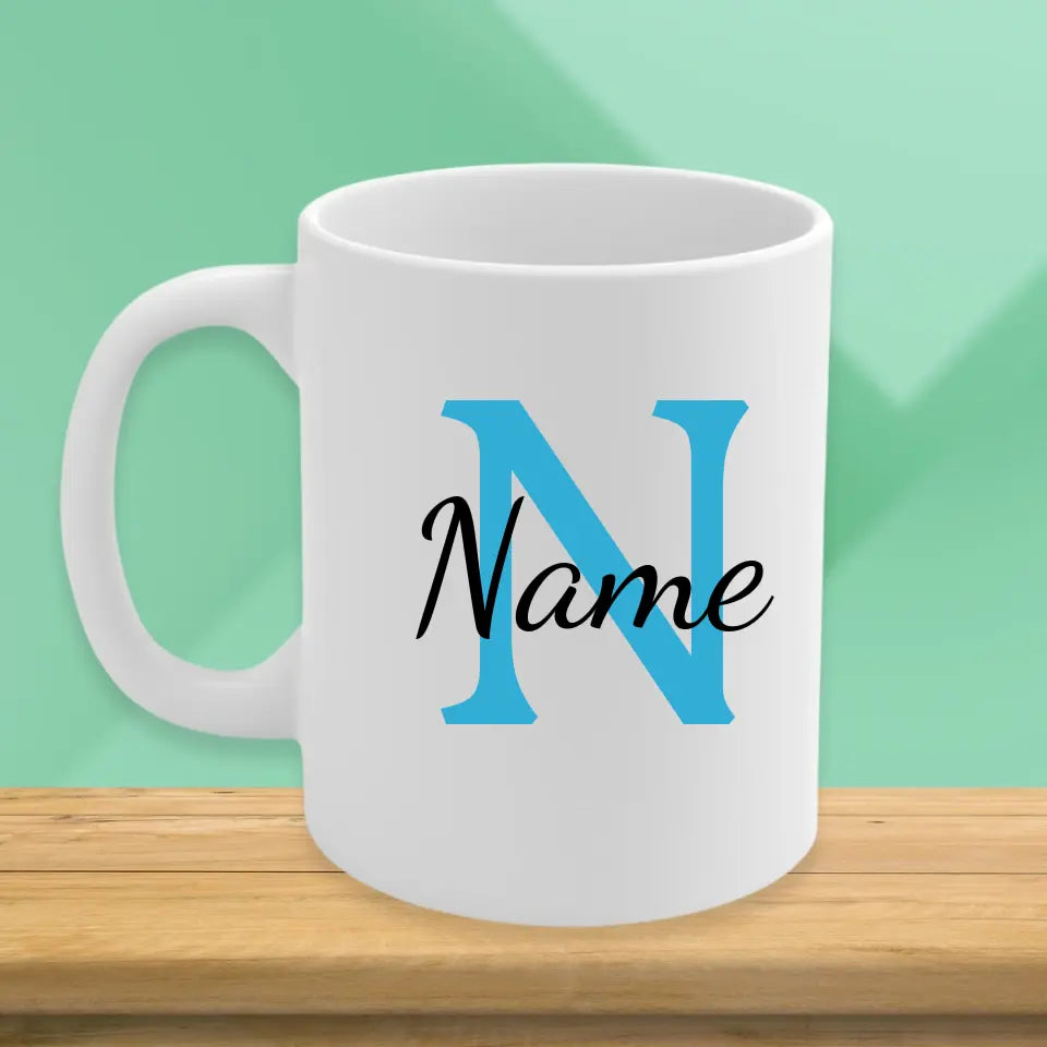 Mug with Initial and Name