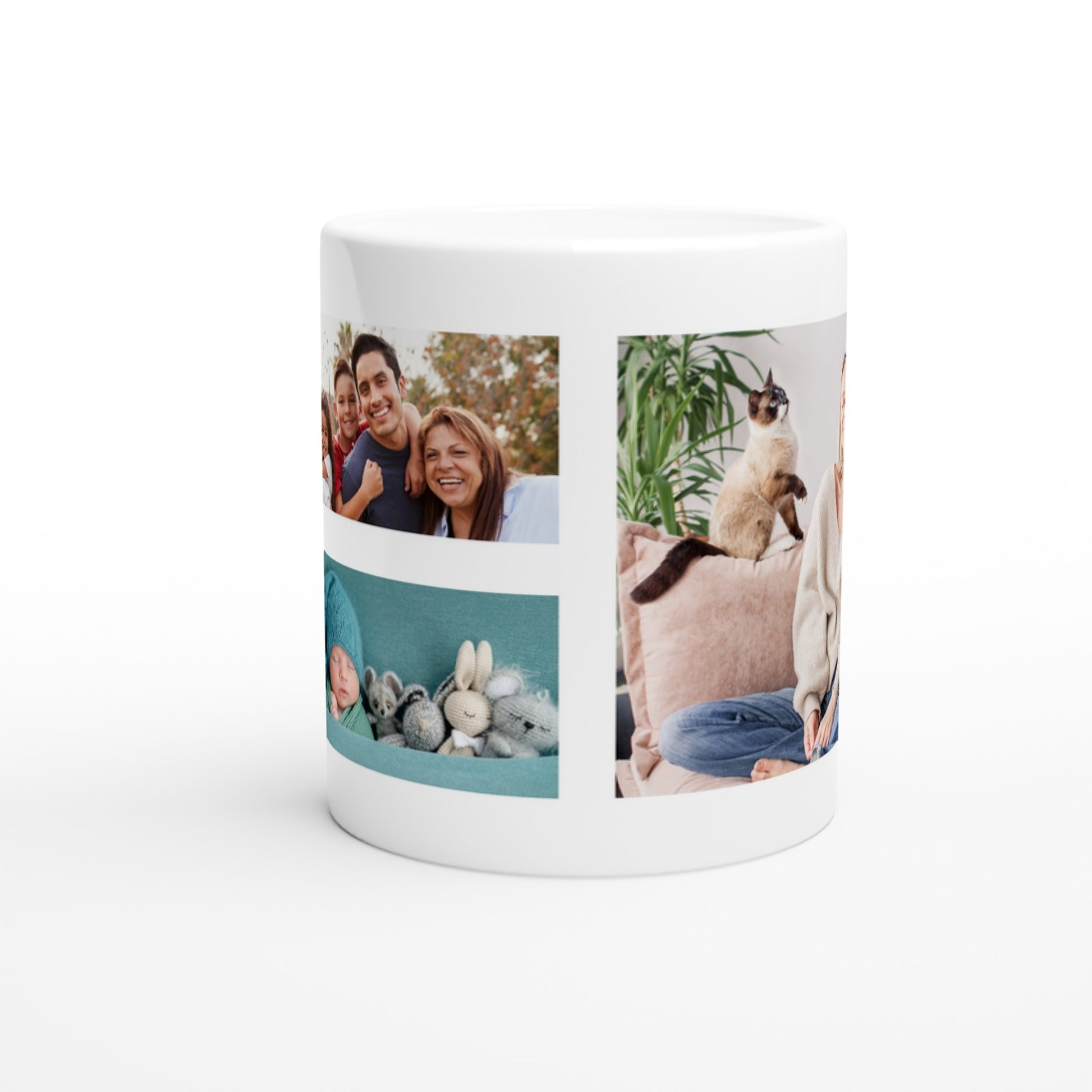 Personalised Mug - Three Photo Upload